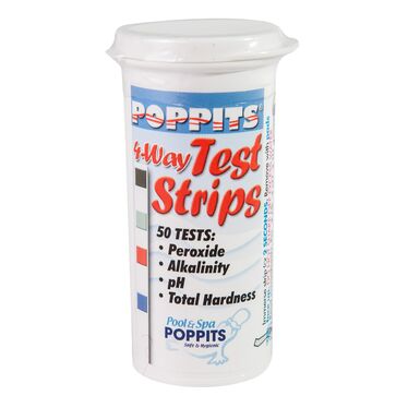 Poppits Sanitiser 4 Way Test Strips